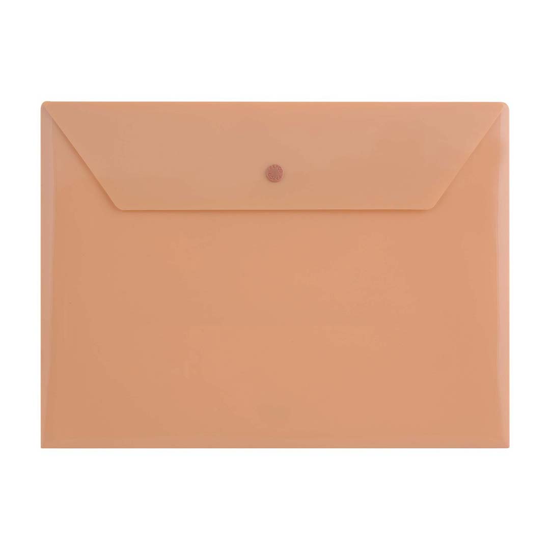 قیمت و خرید پوشه دکمه دار مات سایز A4 پاپکو مدل A4-105M | نولاین