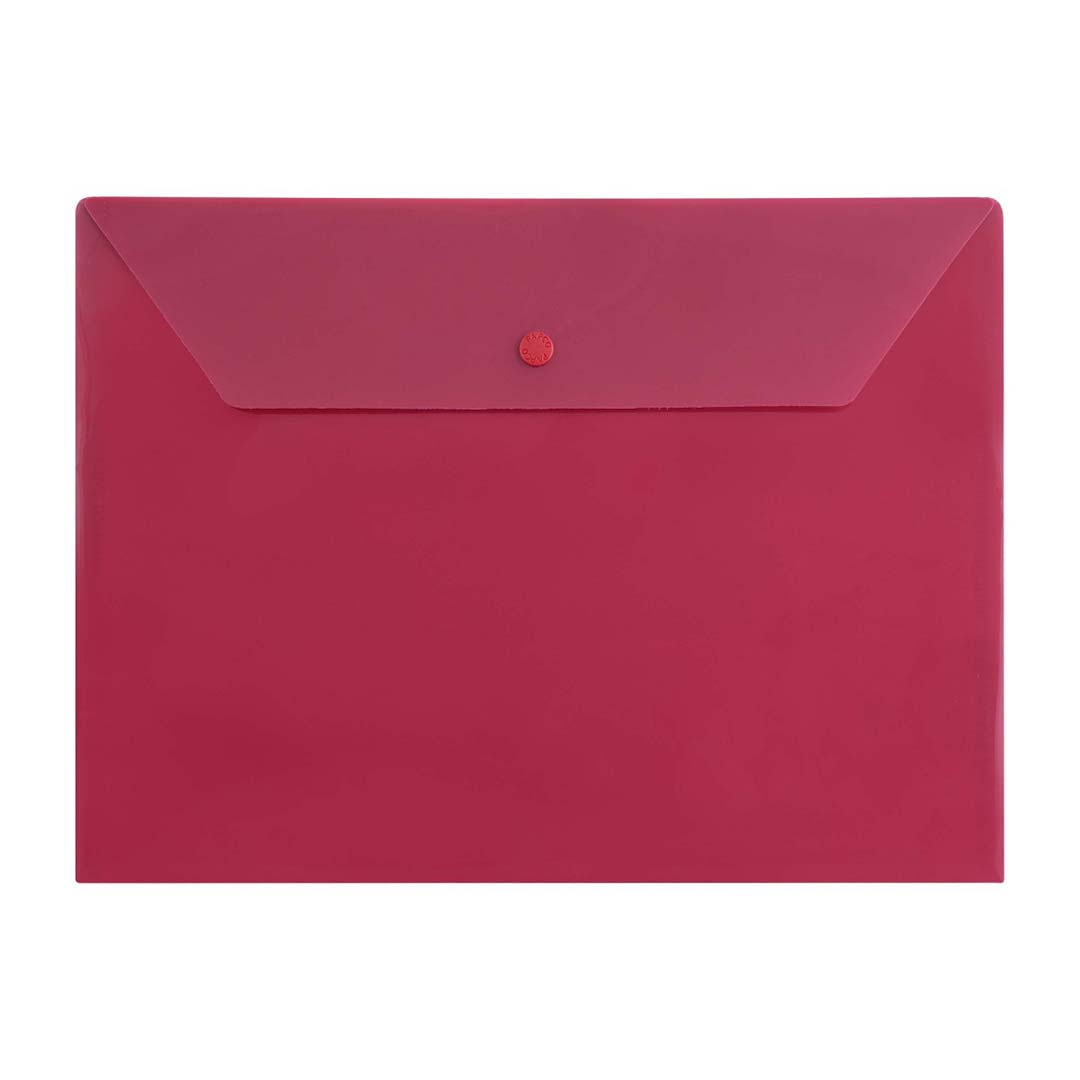 قیمت و خرید پوشه دکمه دار مات سایز A4 پاپکو مدل A4-105M | نولاین