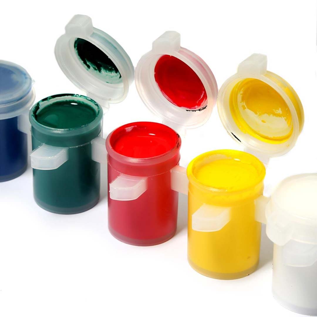 قیمت و خرید گواش 6 رنگ پیوسته طلقی آریا کد 4009 | نولاین