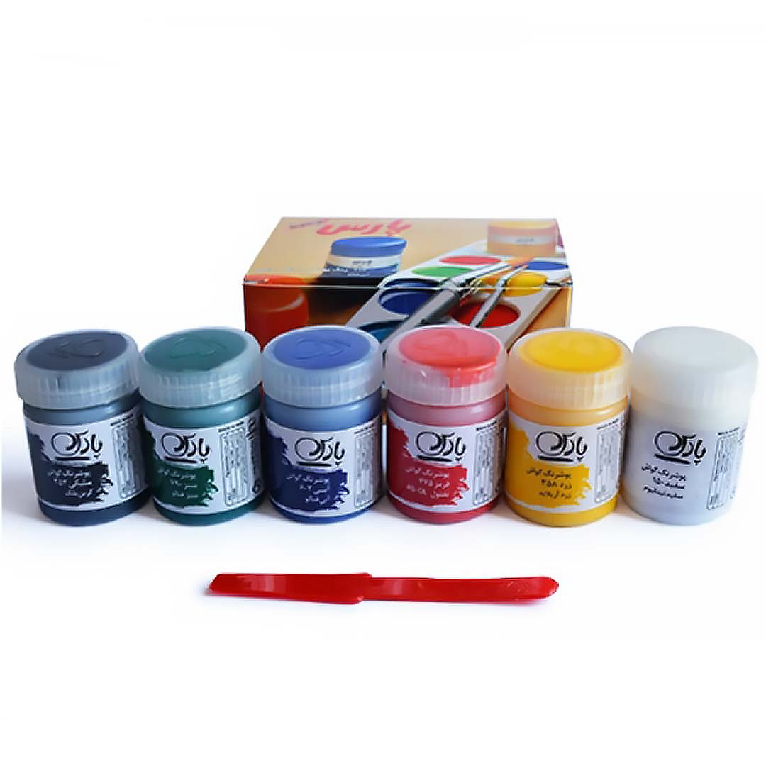 قیمت و خرید گواش 6 رنگ بسته ای پارس | نولاین