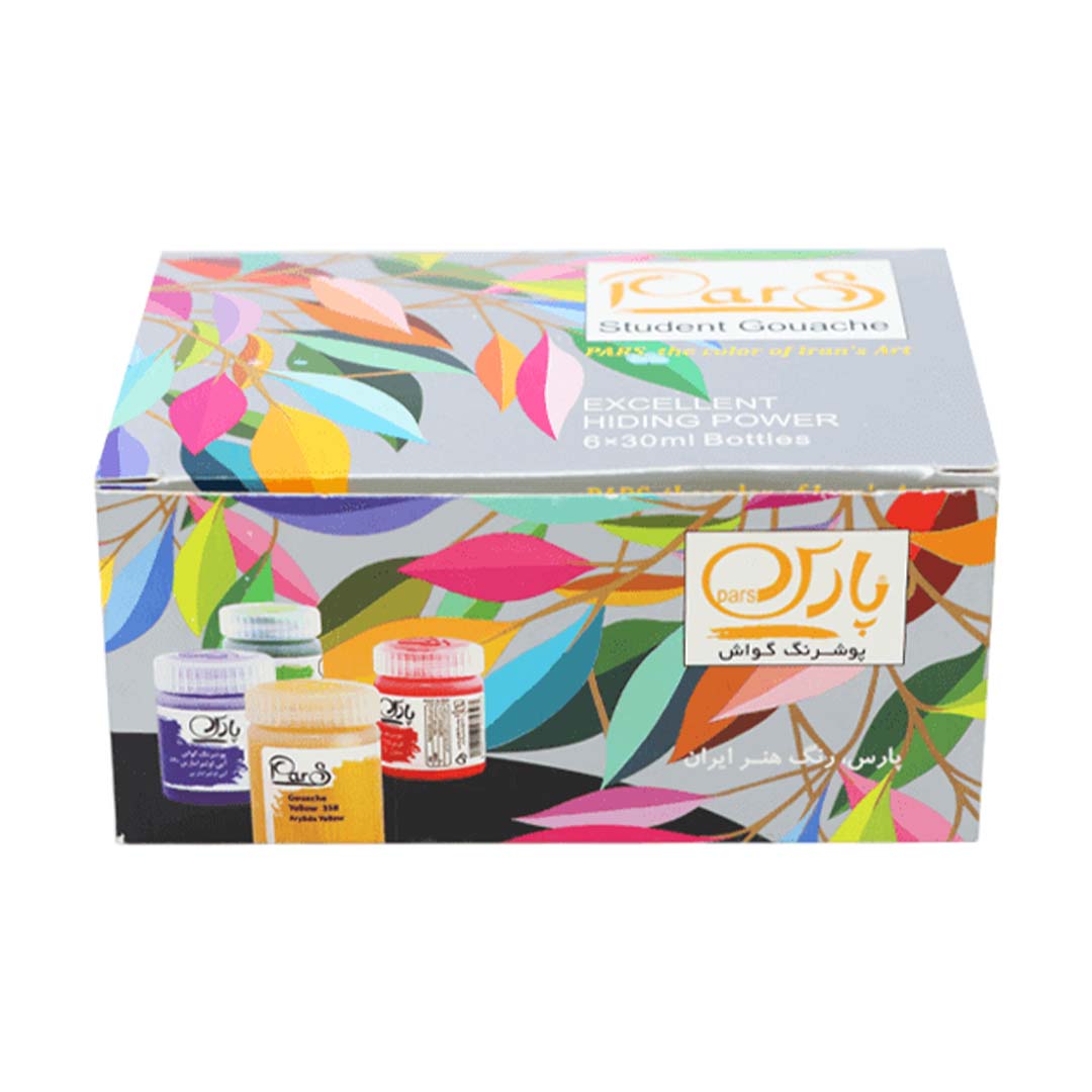 قیمت و خرید گواش 6 رنگ بسته ای پارس | نولاین