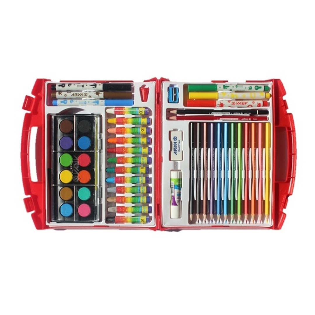 قیمت و خرید ست کیف نقاشی 48 تیکه آریا کد 6030 | نولاین