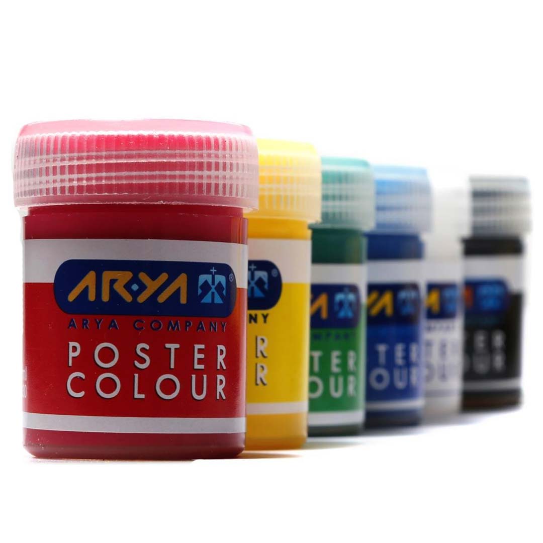 قیمت و خرید گواش 6 رنگ جعبه ای آریا کد 4027 | نولاین