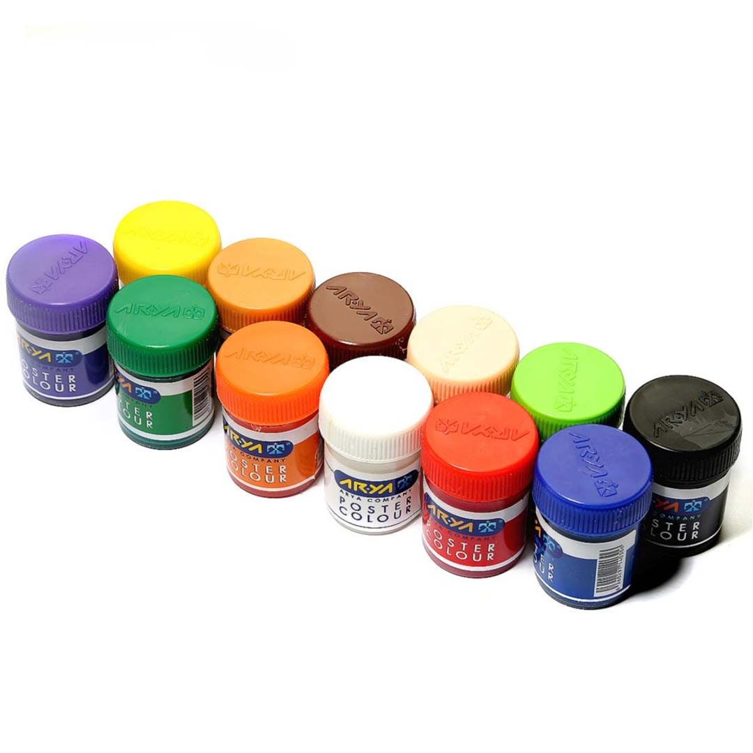 قیمت و خرید گواش 12 رنگ جعبه ای آریا کد 4028 | نولاین