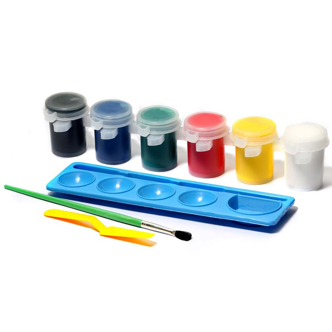 قیمت و خرید گواش 6 رنگ پیوسته طلقی آریا کد 4009 | نولاین