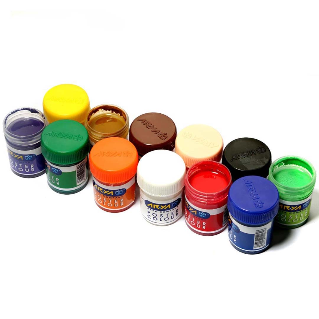 قیمت و خرید گواش 12 رنگ جعبه ای آریا کد 4028 | نولاین