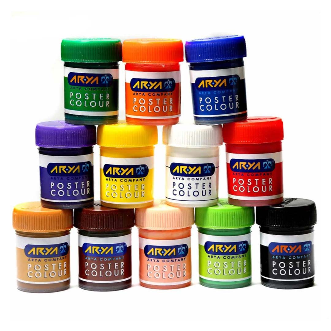 قیمت و خرید گواش 12 رنگ جعبه ای آریا کد 4028 | نولاین