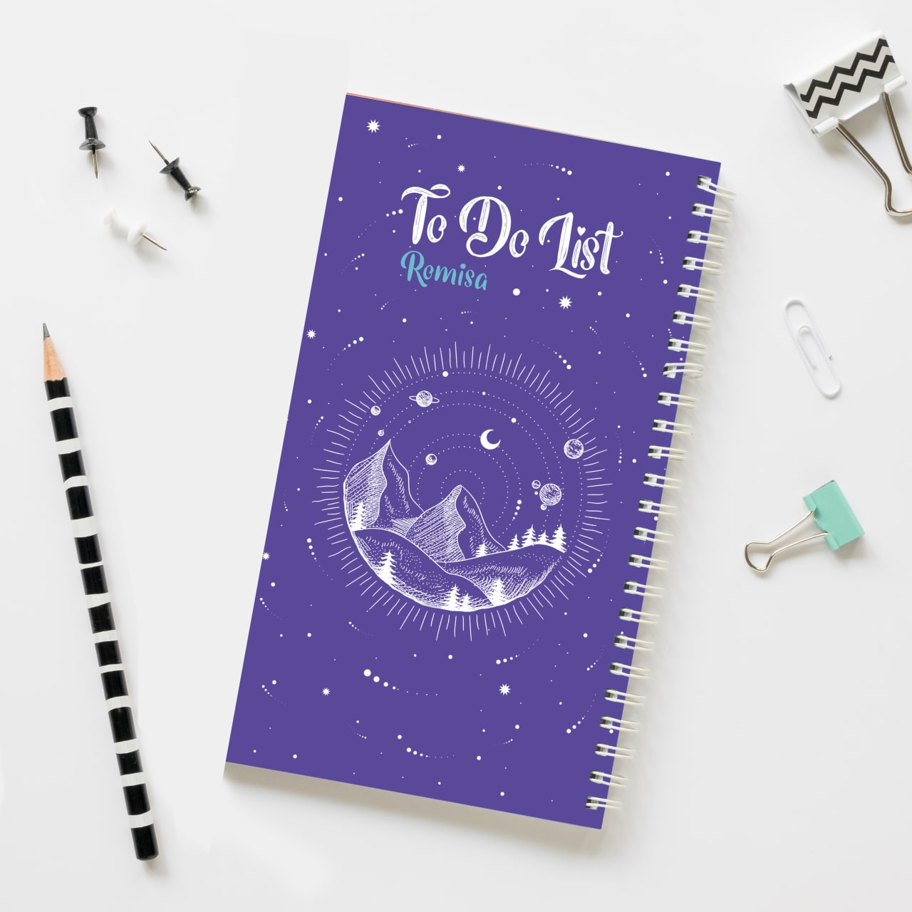 قیمت و خرید دفترچه یادداشت برنامه ریزی تودو لیست رومیسا طرح گیتی | نولاین