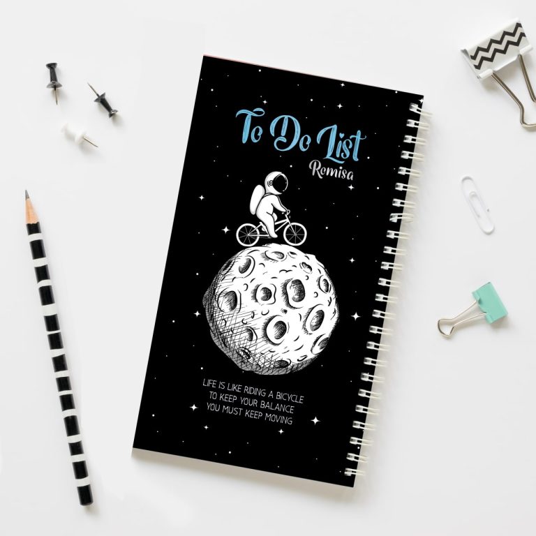 قیمت و خرید دفترچه یادداشت برنامه ریزی تودو لیست رومیسا طرح فضانورد | نولاین