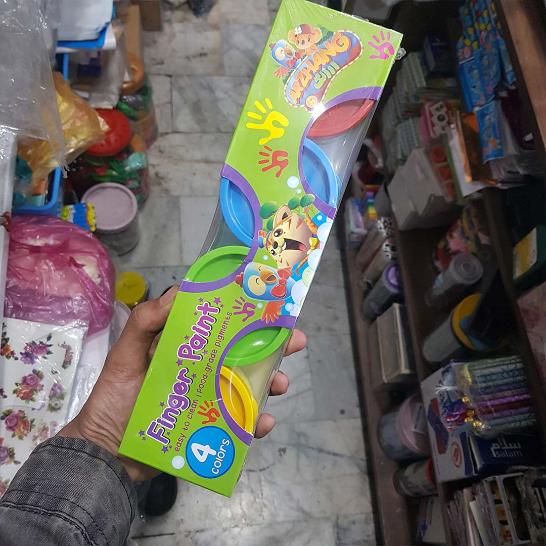 قیمت و خرید رنگ انگشتی 4 رنگ ارژنگ کد 421 | نولاین