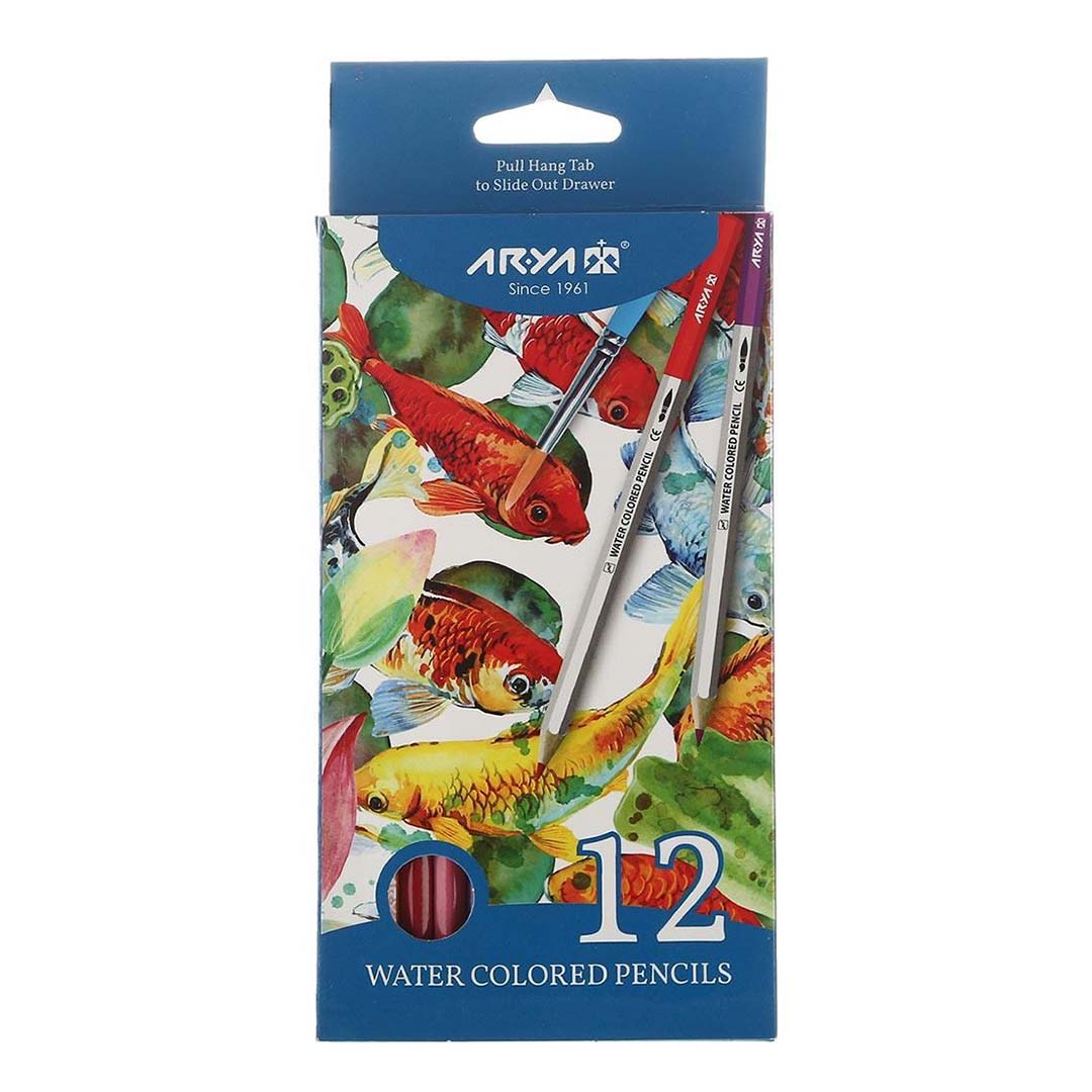 قیمت و خرید مداد آبرنگی 12 رنگ آرتیست آریا Arya Artist | نولاین