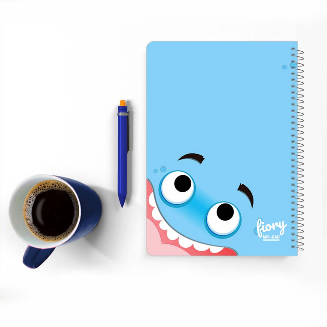 قیمت و خرید دفتر مشق تک خط 50 برگ مستر راد طرح ایموجی خوشحال کد 1574 | نولاین