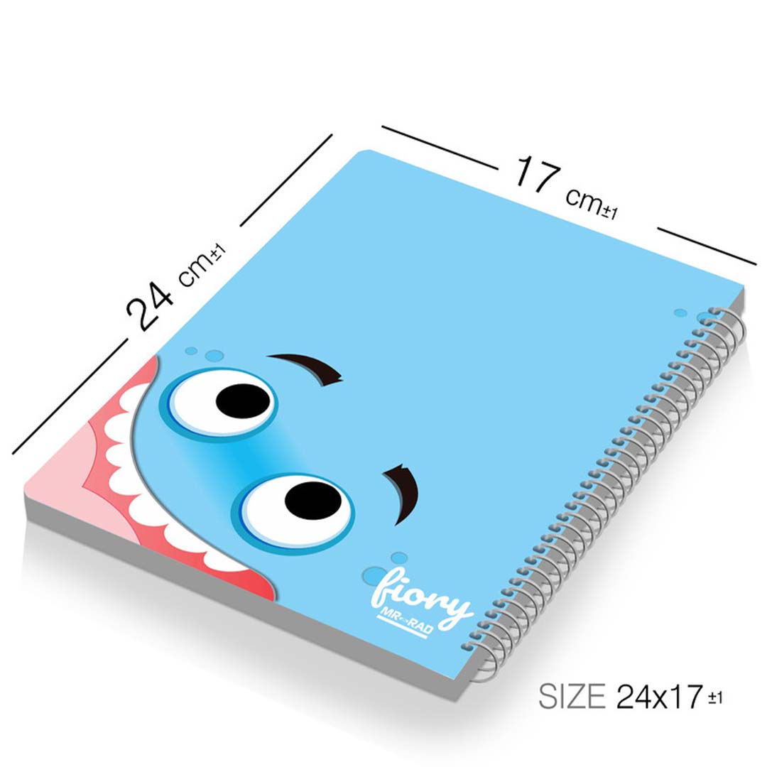 قیمت و خرید دفتر مشق تک خط 50 برگ مستر راد طرح ایموجی خوشحال کد 1574 | نولاین