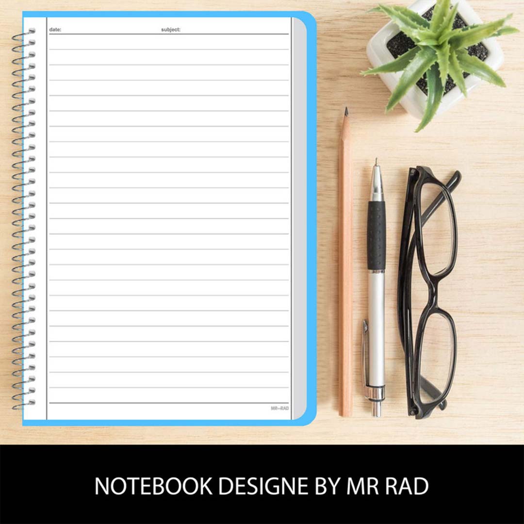 قیمت و خرید دفتر مشق تک خط 50 برگ مستر راد طرح ایموجی کیوت کد 1569 | نولاین