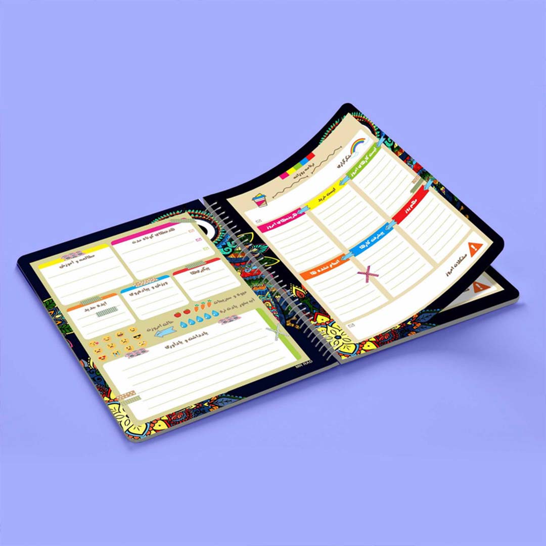 قیمت و خرید دفتر برنامه ریزی مدل پلنر روزانه مستر راد طرح جغد کد 1680 | نولاین