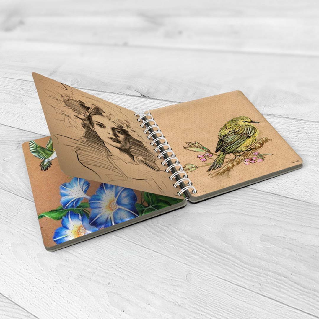 قیمت و خرید دفتر بولت ژورنال نقطه ای طرح کهکشانی کد 1522 مجموعه 2 عددی | نولاین