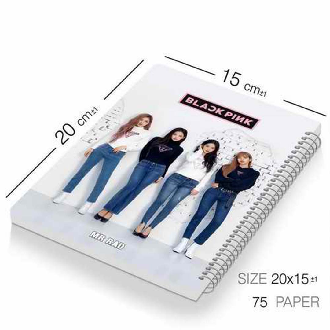 قیمت و خرید دفتر برنامه ریزی مدل پلنر روزانه مستر راد طرح بلک پینک blackpink کد 1588 | نولاین