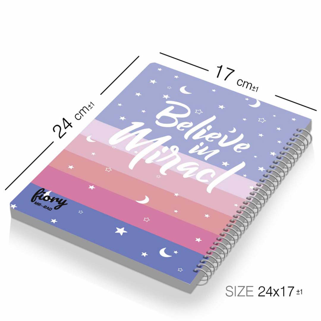 قیمت و خرید دفتر مشق تک خط 50 برگ مستر راد طرح ماه و ستاره  کد 1724 | نولاین