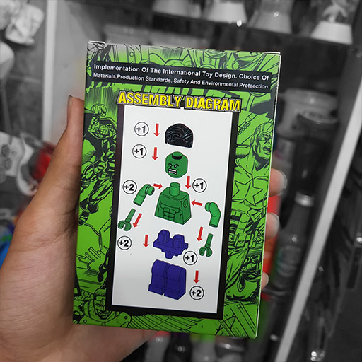 قیمت و خرید لگو آدمک مدل هالک BT کد 9020 | نولاین