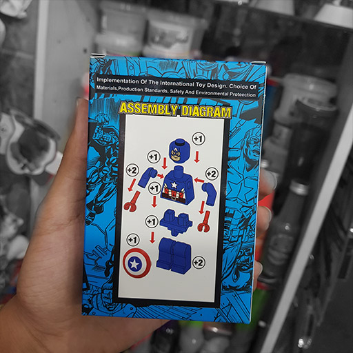 قیمت و خرید لگو آدمک مدل کاپیتان آمریکا BT کد 9018 | نولاین قیمت و خرید لگو آدمک مدل کاپیتان آمریکا BT کد 9018 | نولاین