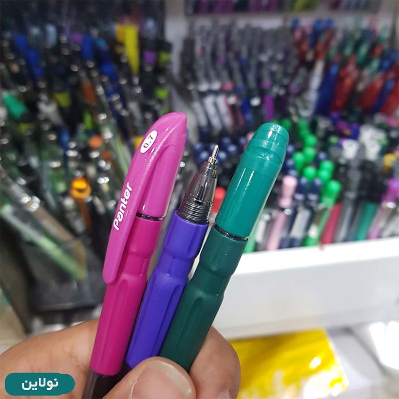 قیمت و خرید خودکار پنتر 8 رنگ مدل سمی ژل semi gel ضخامت 0.7 میلی متری | نولاین