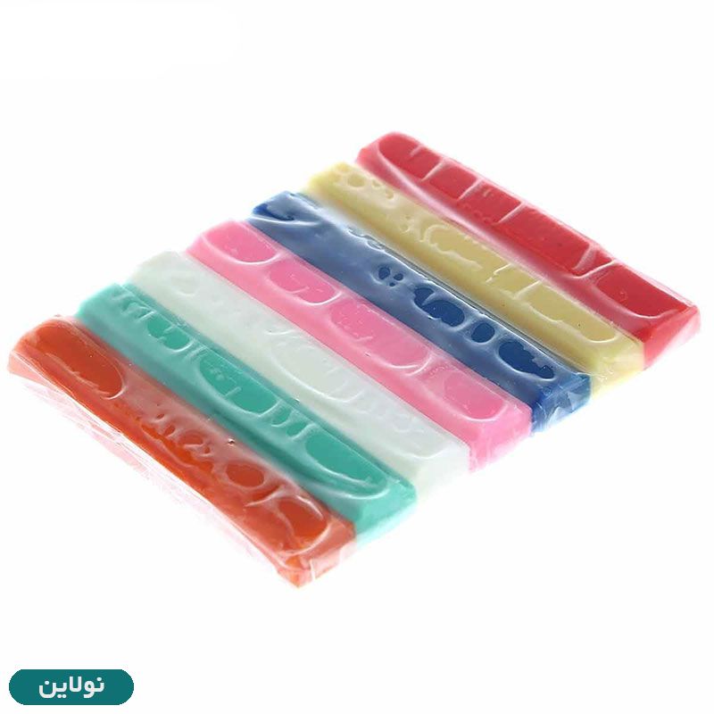 قیمت و خرید خمیر بازی 7 رنگ مقوایی آریا کد 1047 | نولاین