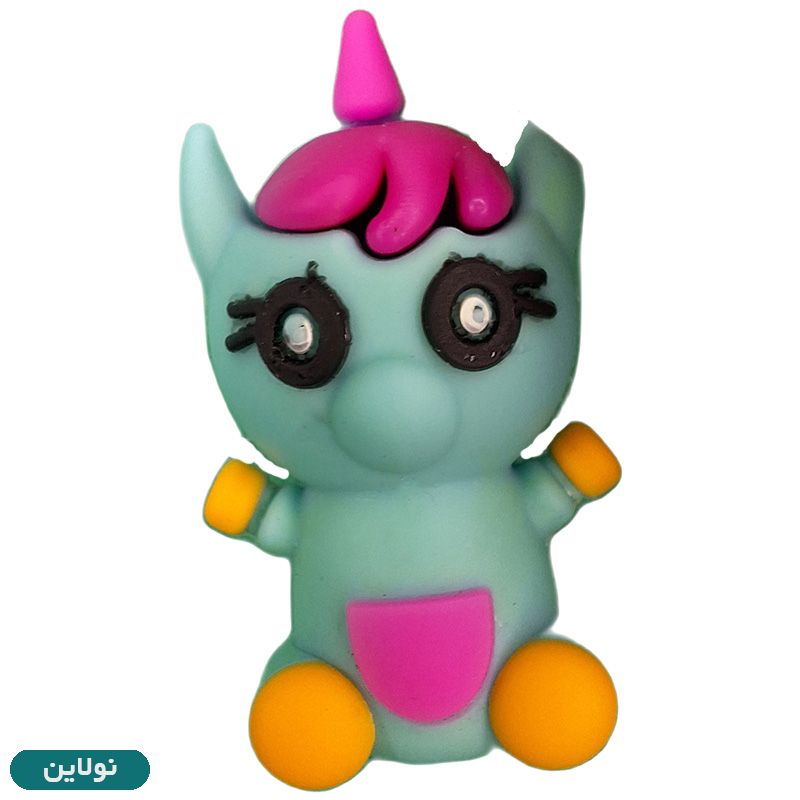 قیمت و خرید سرمدادی سیلیکونی فانتزی طرح تک شاخ کد 017 | نولاین