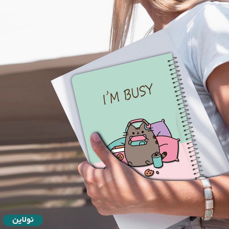 قیمت و خرید دفتر برنامه ریزی روزانه مستر راد طرح گربه کیوت فانتزی کاغذ کرافت کد 1930 | نولاین