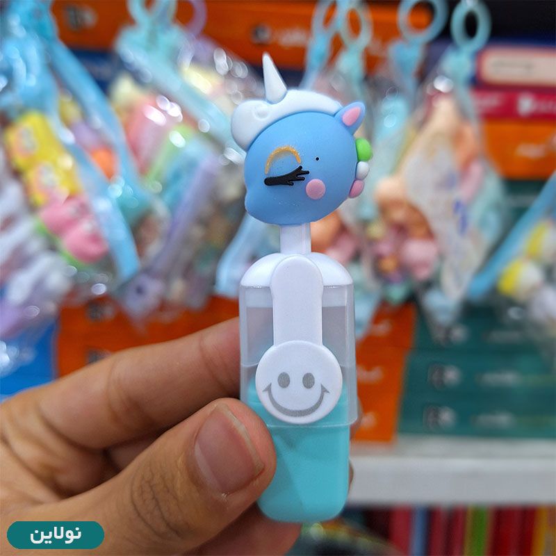 قیمت و خرید ماژیک هایلایتر فانتزی طرح یونیکورن تک شاخ بسته 6 عددی | نولاین