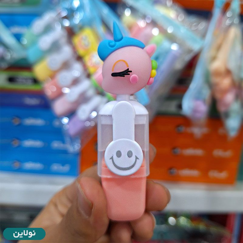 قیمت و خرید ماژیک هایلایتر فانتزی طرح یونیکورن تک شاخ بسته 6 عددی | نولاین