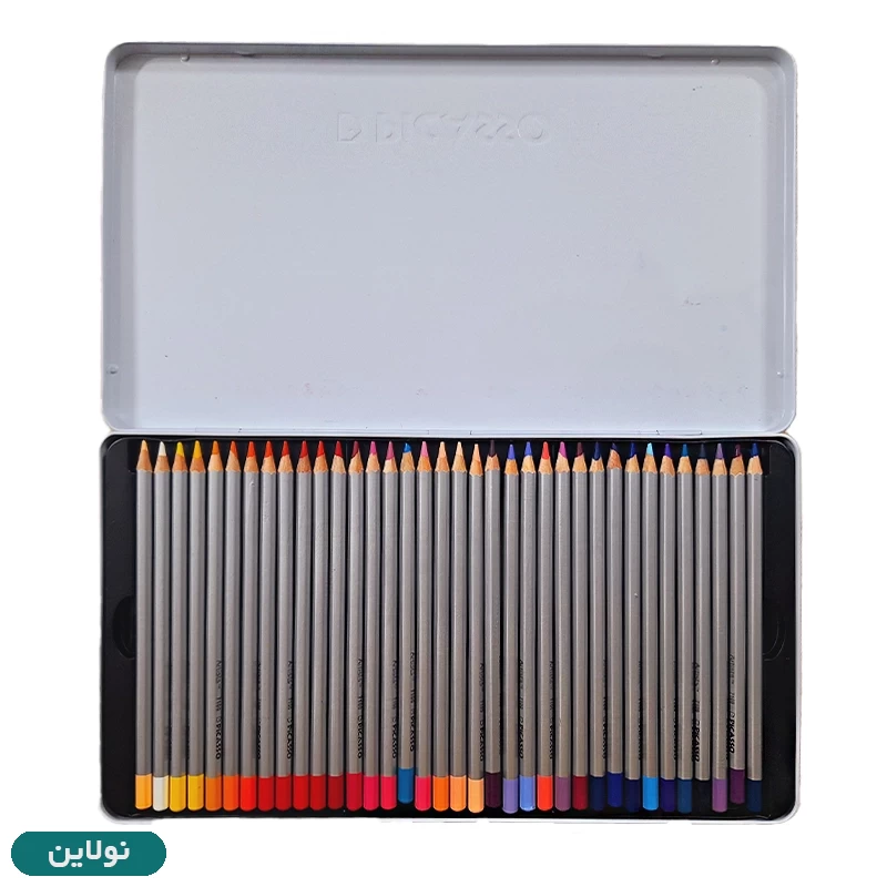 قیمت و خرید مداد رنگی 72 رنگ پیکاسو جعبه فلزی آرتیست | نولاین