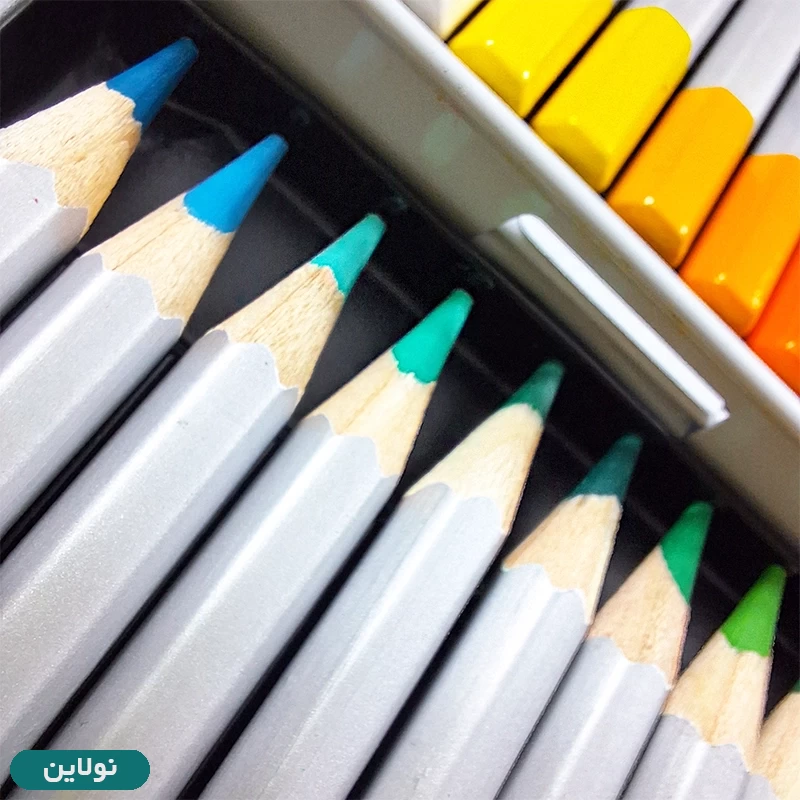 قیمت و خرید مداد رنگی 72 رنگ پیکاسو جعبه فلزی آرتیست | نولاین