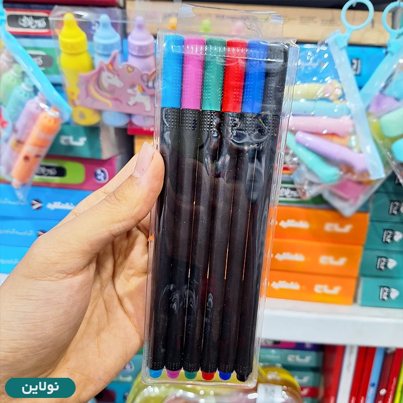 قیمت و خرید روان نویس نوک نمدی (فاین لاینر) پنتر بسته 6 عددی | نولاین