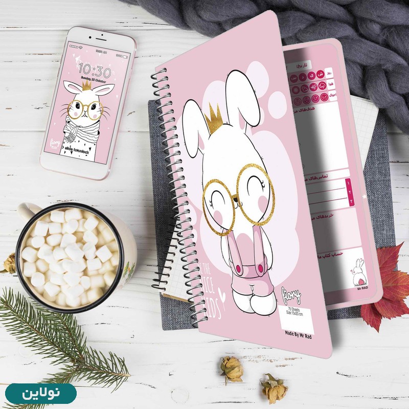 قیمت و خرید دفتر پلنر برنامه ریزی طرح خرگوش فانتزی مستر راد کد 1916 | نولاین