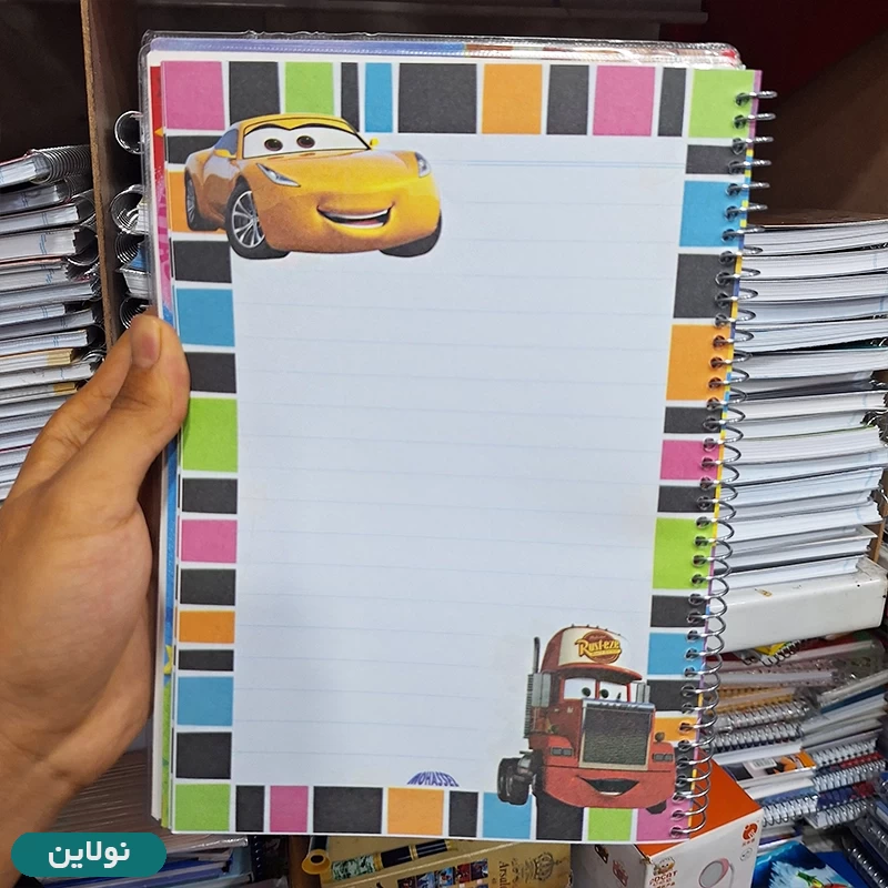 قیمت و خرید دفتر مشق تک خط حاشیه دار 100 برگ سیمی طرح حیوانات خانگی قهرمان محصل | نولاین