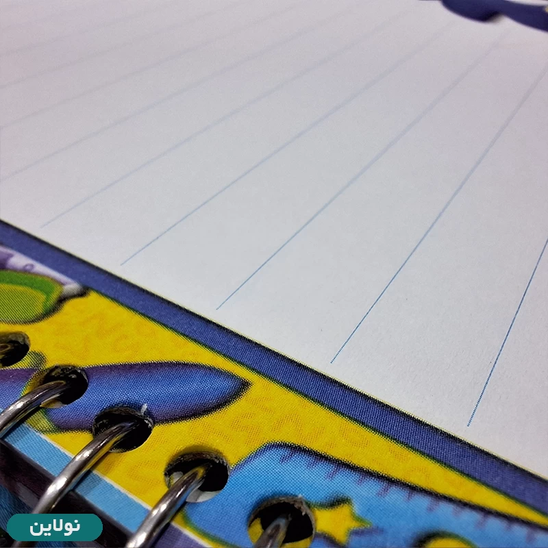 قیمت و خرید دفتر مشق تک خط حاشیه دار 100 برگ سیمی طرح خانواده میچل محصل | نولاین