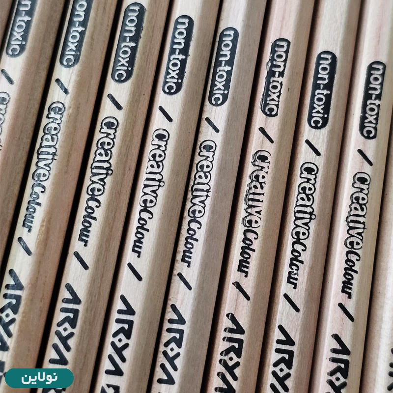 قیمت و خرید مداد رنگی 36 رنگ آریا جعبه فلزی + 3 رنگ کد 3023 | نولاین