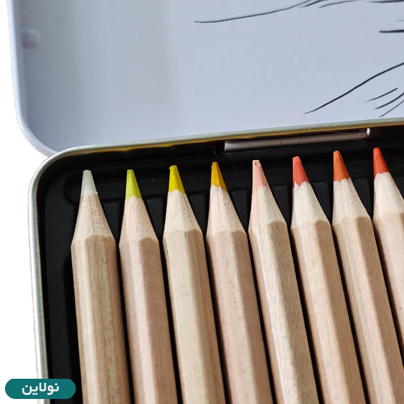 قیمت و خرید مداد رنگی 36 رنگ آریا جعبه فلزی + 3 رنگ کد 3023 | نولاین