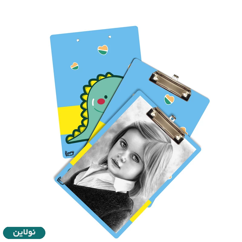 قیمت و خرید تخته شاسی A4 چوبی طرح دایناسور کیوت مستر راد کد 2398 | نولاین