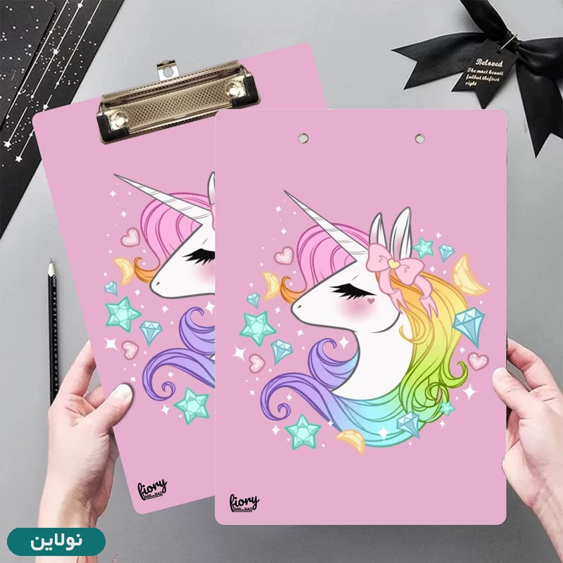 قیمت و خرید تخته شاسی A4 چوبی طرح تک شاخ مستر راد کد 2387 | نولاین