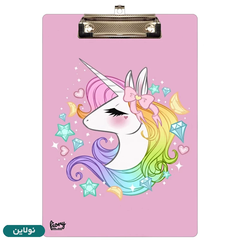 قیمت و خرید تخته شاسی A4 چوبی طرح تک شاخ مستر راد کد 2387 | نولاین