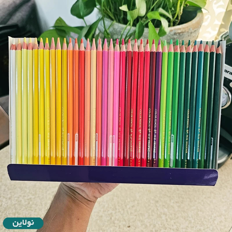 قیمت و خرید مداد رنگی 72 رنگ ام کیو mq جعبه مقوایی | نولاین