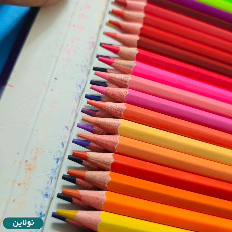 قیمت و خرید مداد رنگی 72 رنگ ام کیو mq جعبه مقوایی | نولاین