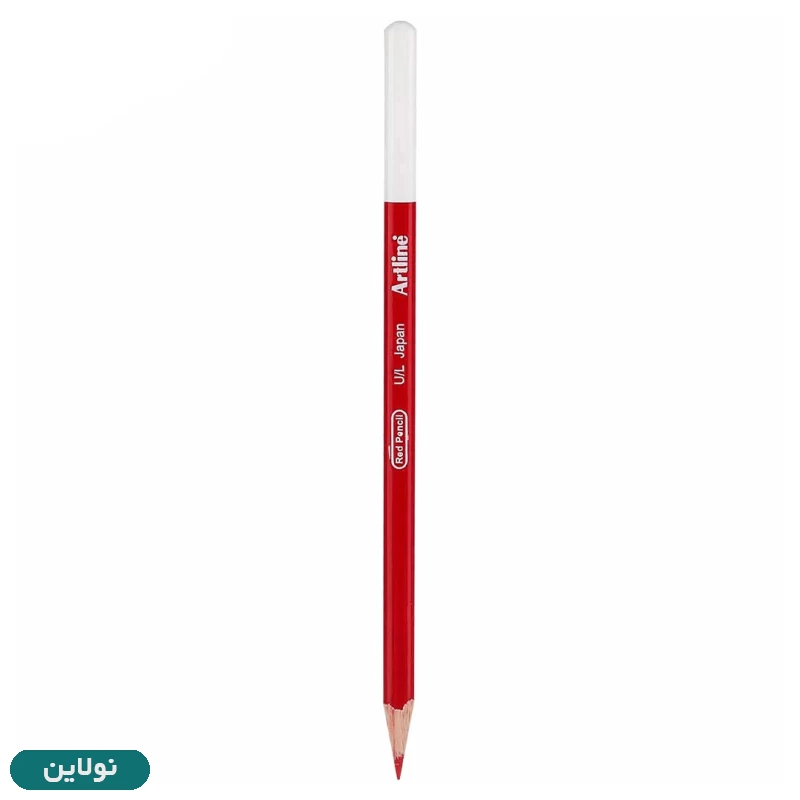 قیمت و خرید مداد قرمز آرت لاین سه گوش مدل graphite pencil | نولاین