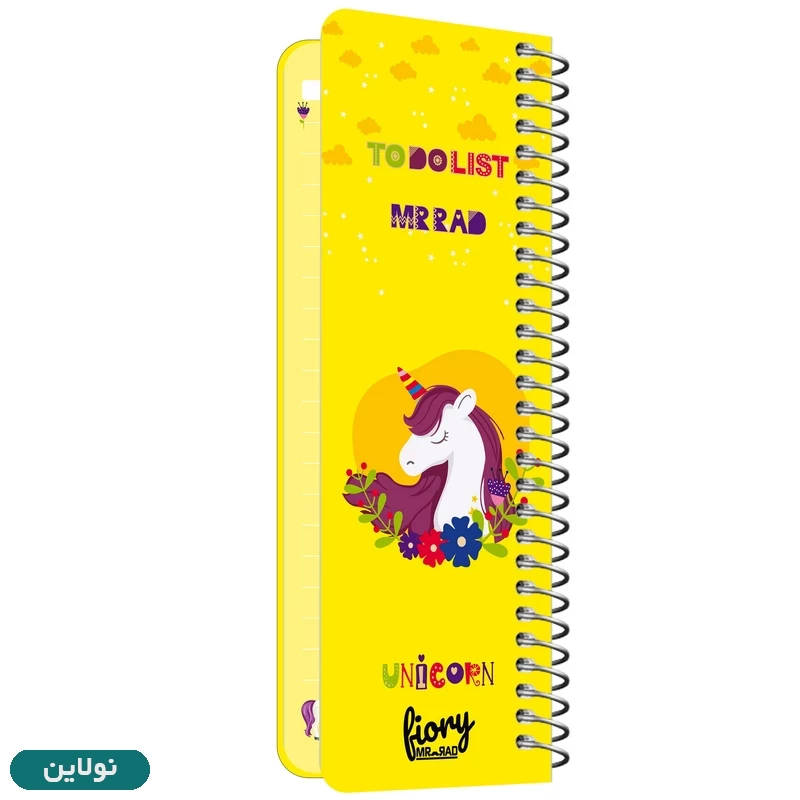 قیمت و خرید دفتر تودولیست طرح اسب تک شاخ مستر راد کد 1576 | نولاین