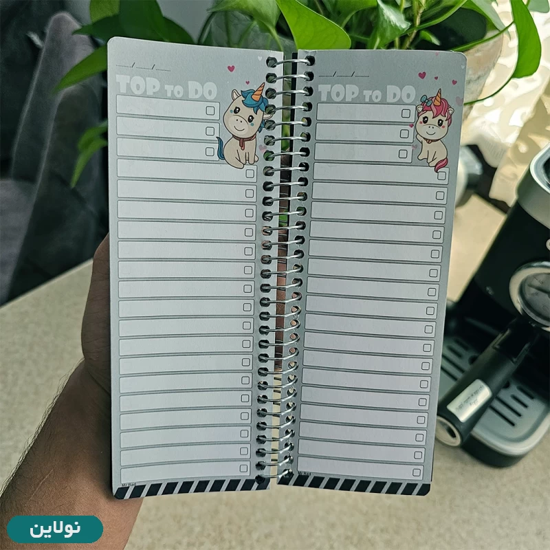 قیمت و خرید دفتر تودولیست طرح اسب تک شاخ مستر راد کد 1576 | نولاین
