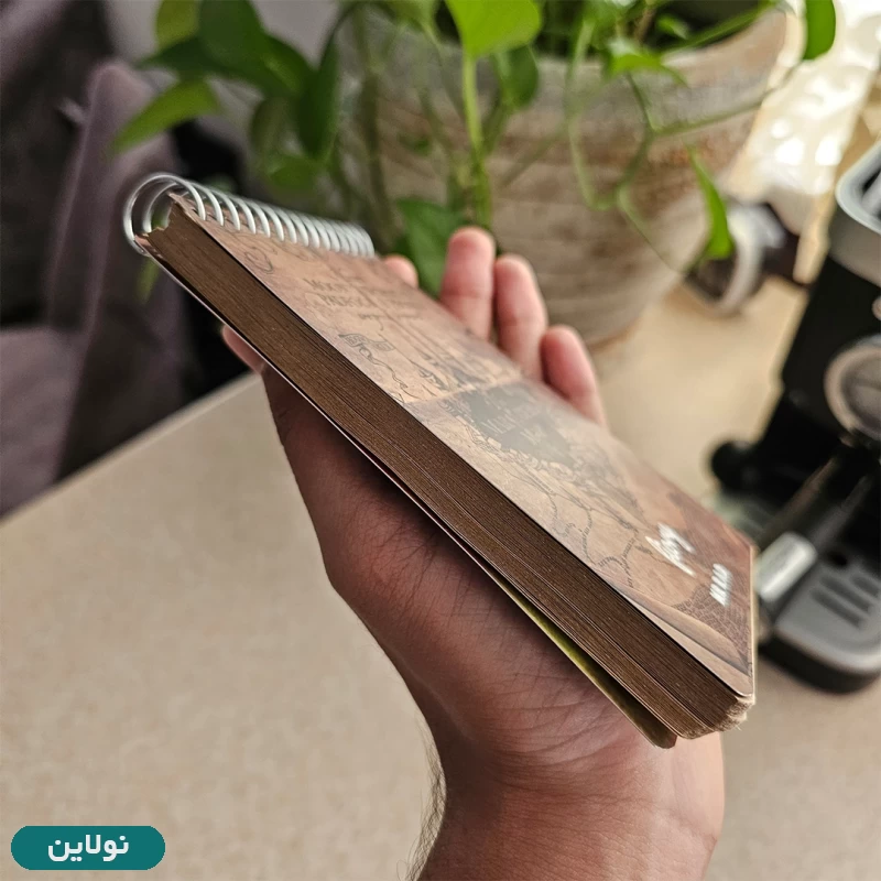 قیمت و خرید دفتر یادداشت طراحی 50 برگ سیمی کاغذ کرافت طرح نقشه غارتگر هری پاتر مستر راد کد 1521 | نولاین قیمت و خرید دفتر یادداشت طراحی 50 برگ سیمی کاغذ کرافت طرح نقشه غارتگر هری پاتر مستر راد کد 1521 | نولاین