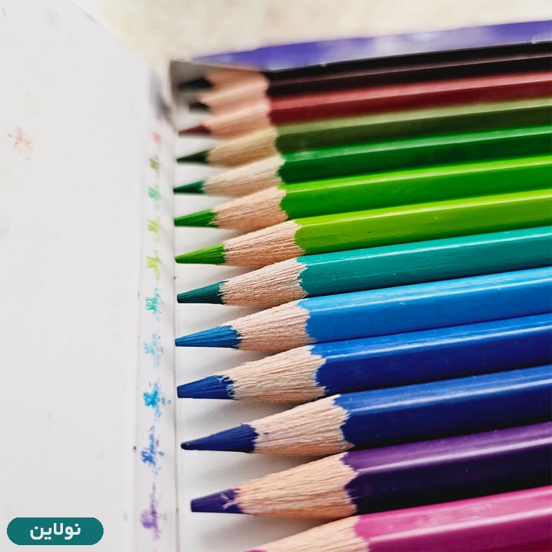 قیمت و خرید مداد رنگی 24 رنگ سی کلاس جعبه مقوایی | نولاین