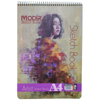 دفتر طراحی A4 مدیر سیمی طرح 005 | نولاین