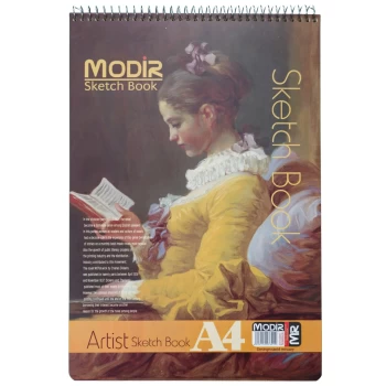 دفتر طراحی A4 مدیر سیمی طرح 004 | نولاین